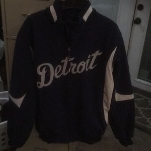 Authentic Detroit Baseball Majestic Jacket . Large